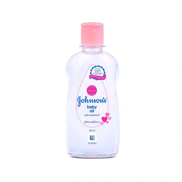Johnson's Baby Oil With Vitamin E - 50 Ml
