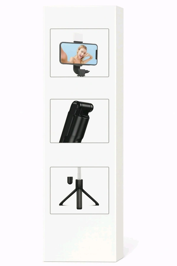 R1s Bluetooth Selfie Sticks with Remote and Selfie Light