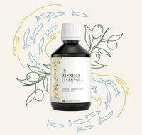 ZinZino ZINZINO ESSENTOIL + , FISH AND OLIVE OIL , ORANGE LEMON MINT (300 ml) NUTRACEUTICALS FOR ADULTS - 300ml, 36 Months