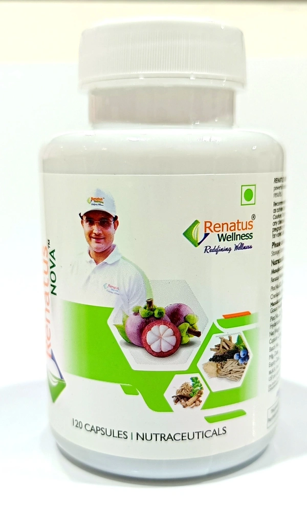 Renatus Wellness  Renatus Nova Capsules | Nutraceutical Supplement| 120 Capsule | ORIGINAL  - 120 Capsules, 24 Months
