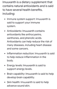 Renatus Wellness ImuuXanth Anti - Oxidant | NanoXanthone Based Nutraceutical - 30 Pcs, 24 Months