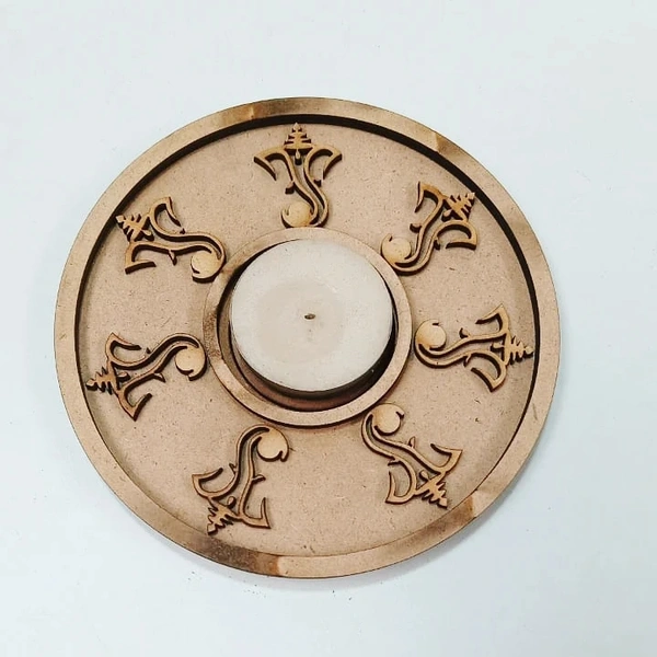 Multilayer Tealight: Design 4 - 1pc