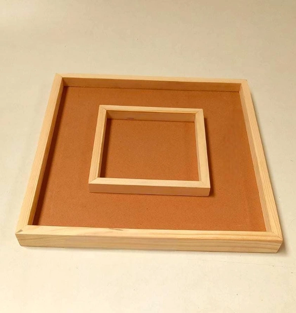 Pinewood Photo Preservation Frame - 10/10/1", Mdf Base