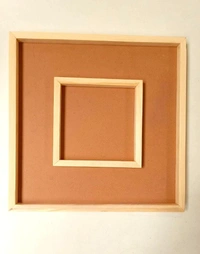 Pinewood Photo Preservation Frame - 10/10/1", Mdf Base