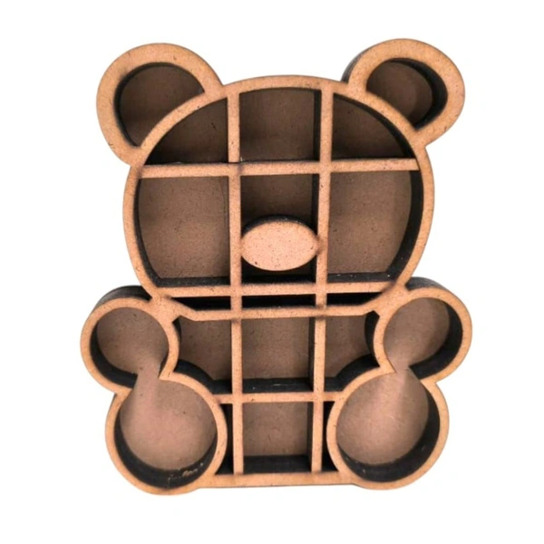 Teddy Bear Miniature Bookshelf - 14 inch, 24 mm