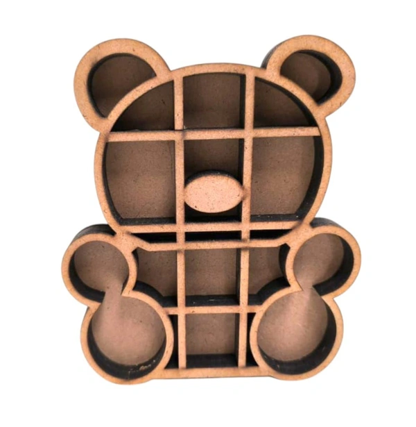 Teddy Bear Miniature Bookshelf - 12 inch, 24 mm