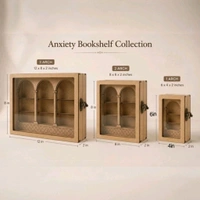 Mdf Anxiety Bookshelf-1 Arched