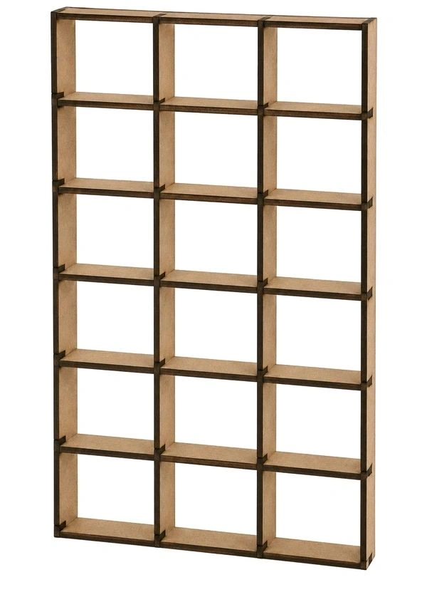 Miniature Book Library Shelf