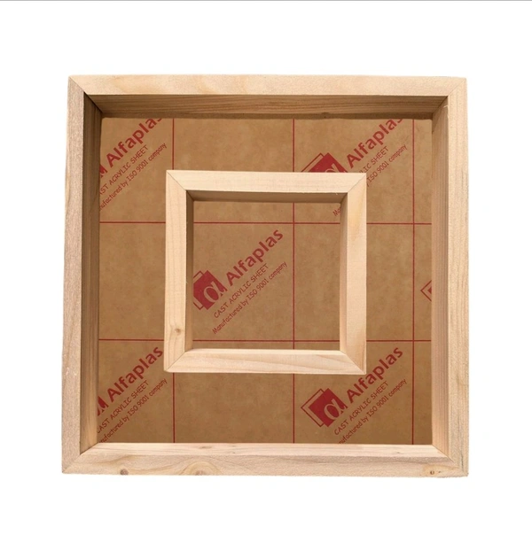Pinewood Photo Preservation Frame - 10/10/1", Mdf Base