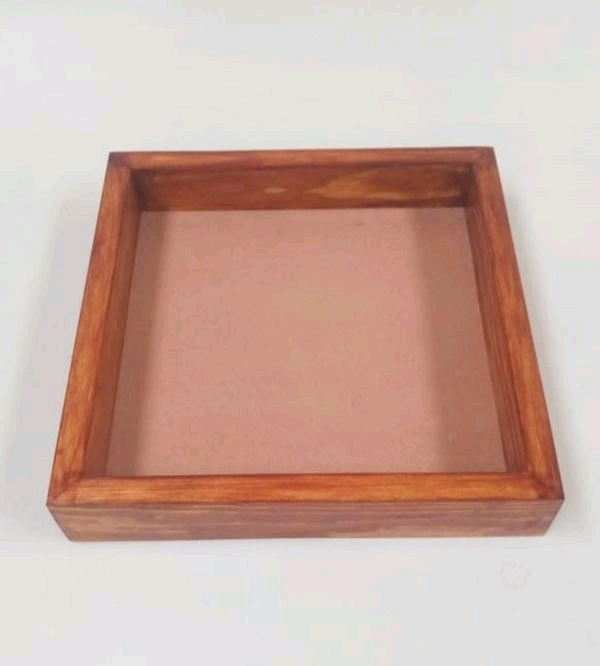 Varmala Preservation Wooden Walnut Finish Frame - 6/6/1"