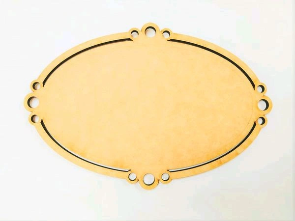 Oval Base - 10/8.5", 4mm