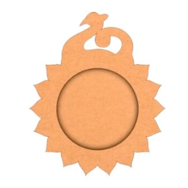 Peacock Pooja Thali-14 - 15"