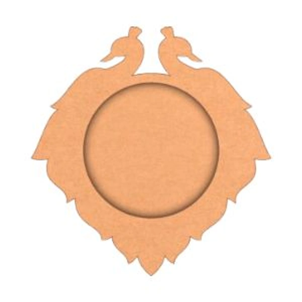 Peacock Pooja Thali-18 - 12"