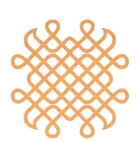 Kolam Cut Out -8 - 4", 2.5mm, Rose gold
