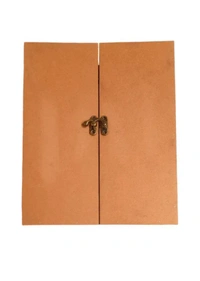 Miniature Doll House Almirah Foldable Shadow Box - 10/8/3.5"