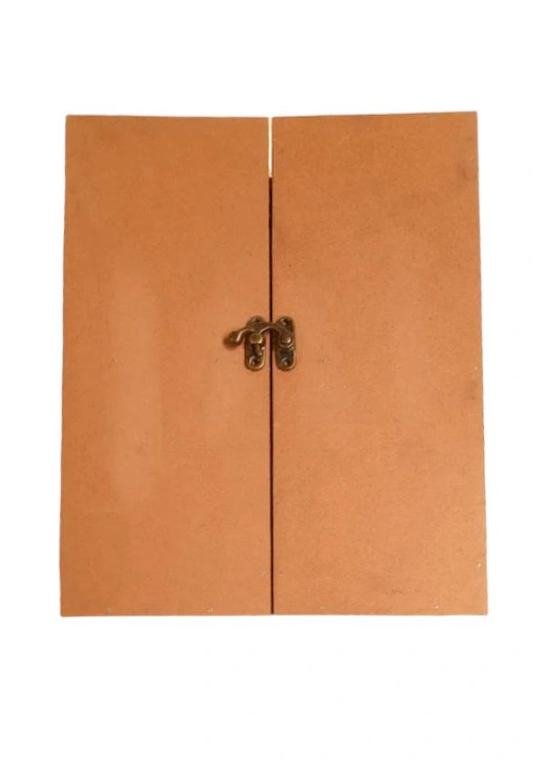 Miniature Doll House Almirah Foldable Shadow Box - 10/8/3.5"