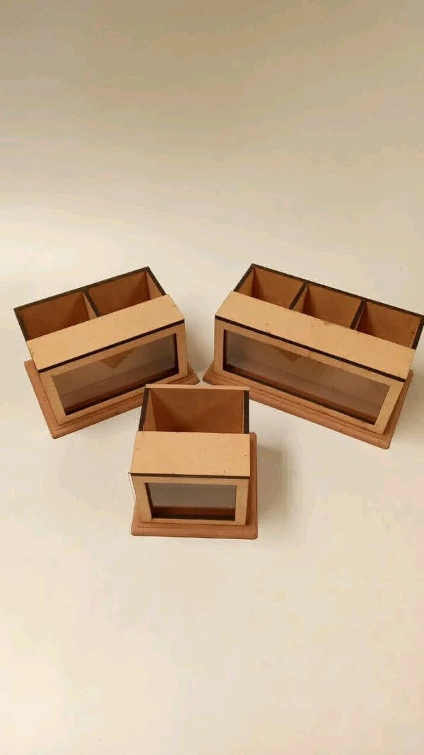 1 Slot Penstand Shadow Box - 4/5/4", 6mm