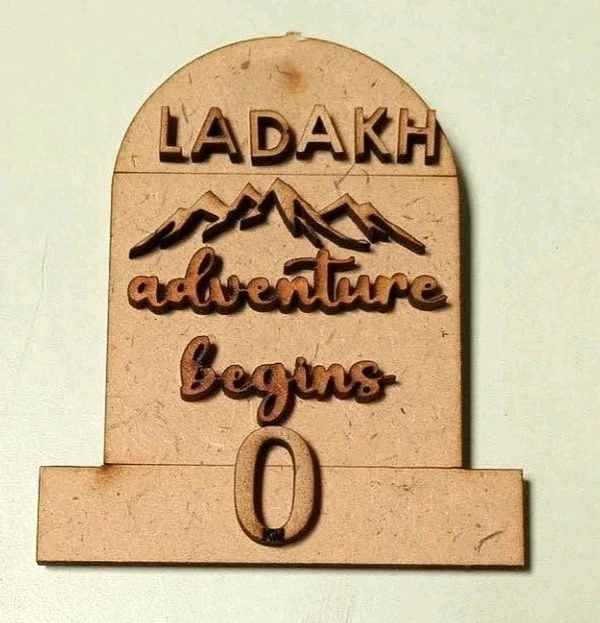 Ladakh Adventure Begins Fridge Y