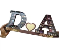 Couple /2 Names Miniature Shadow Box - 6" Each Letter