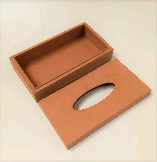 Tissue Holder Box With Lid - 11/5/4"
