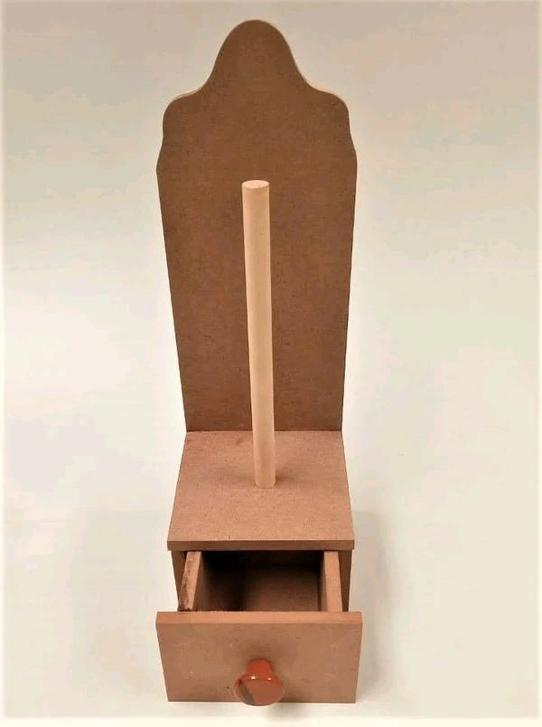 Paper Napkin/Tissue Roll Holder With Drawer - 15/4/4"