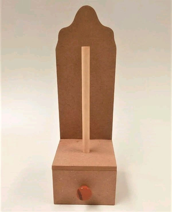 Paper Napkin/Tissue Roll Holder With Drawer - 15/4/4"