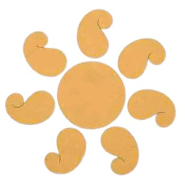 Mdf Rangoli Design - 12"