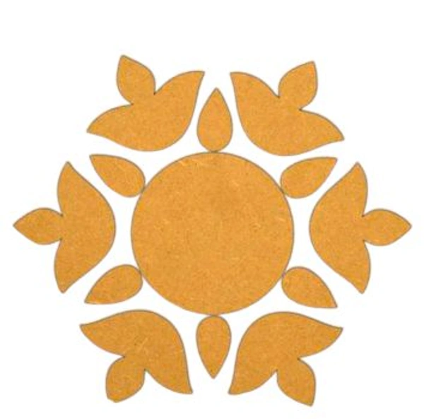 Mdf Rangoli Design - 12"