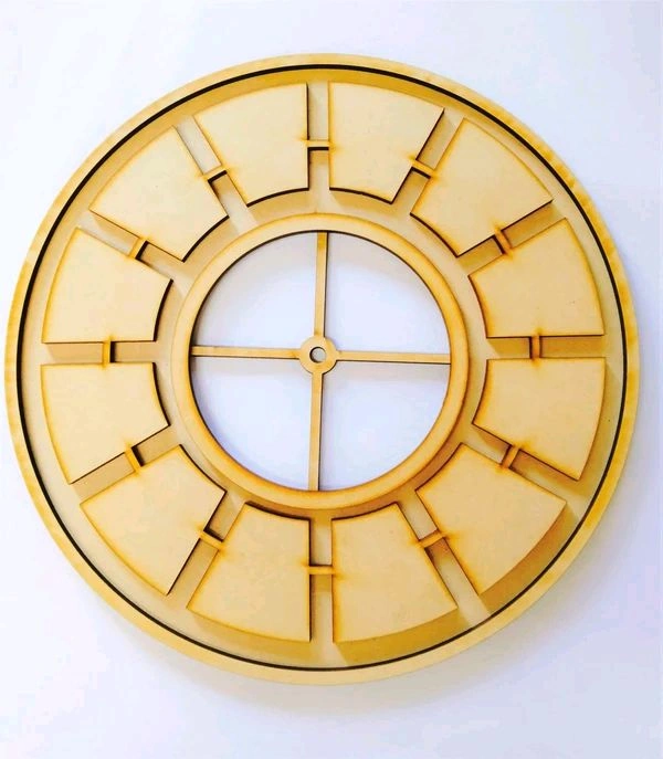 Mdf Clock Base - 12"