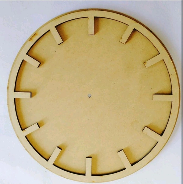 Mdf Clock Base - 15"
