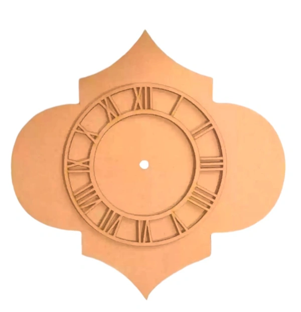 Moroccon Mdf Clock - 12"