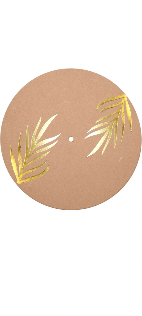 Mdf- Acrylic Clock - 18"