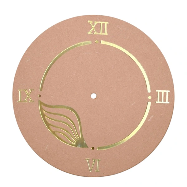 Mdf- Acrylic Clock - 18"