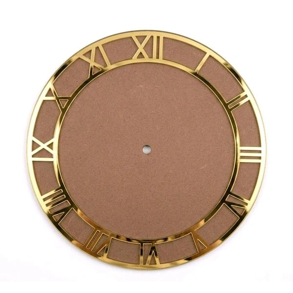 Mdf- Acrylic Clock - 12"