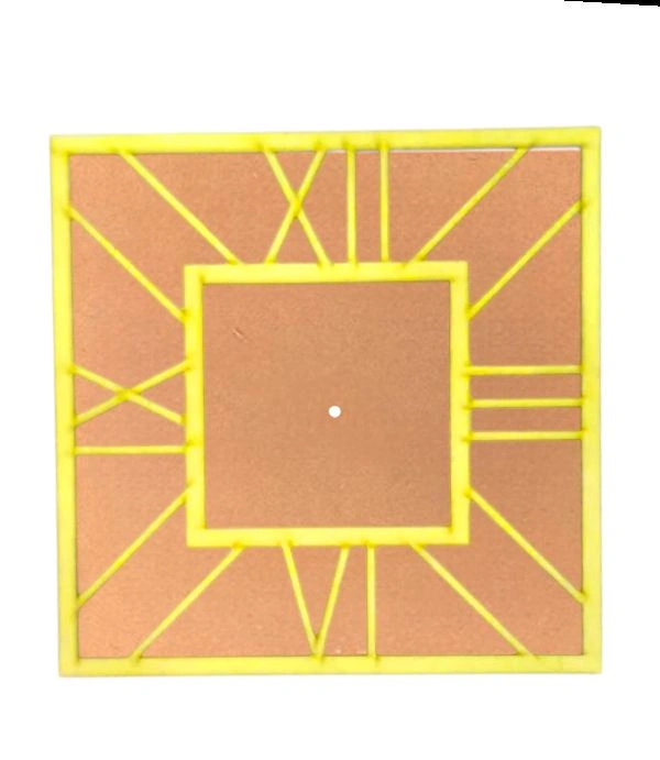 Mdf- Acrylic Clock - 12"