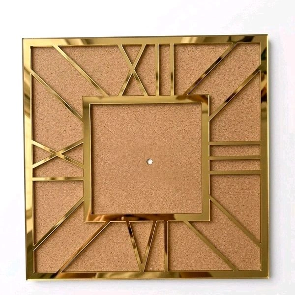 Mdf- Acrylic Clock - 12"
