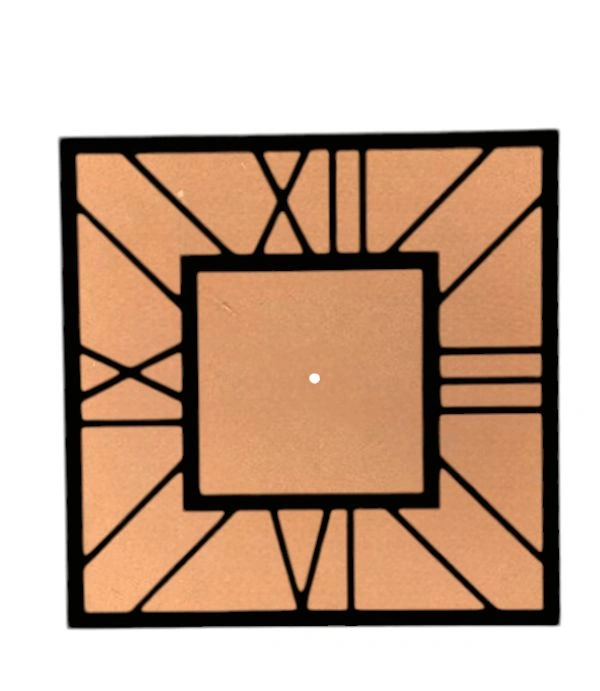 Mdf- Acrylic Clock - 15"