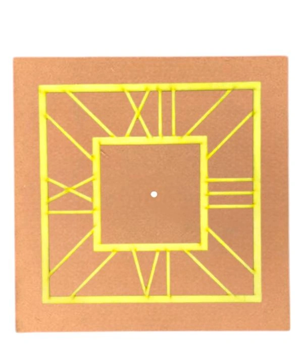 Mdf- Acrylic Clock - 12"