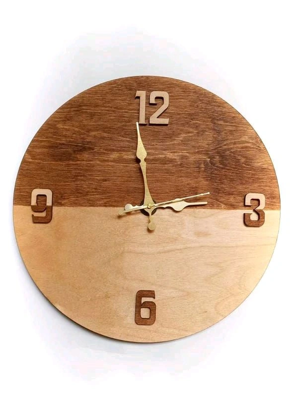 Wooden classic Clock - 13"