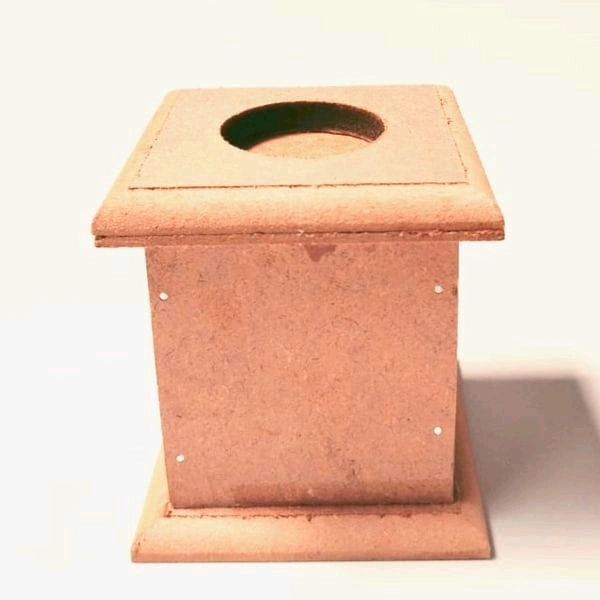 Pillar Tealights- grooved edges - 7"