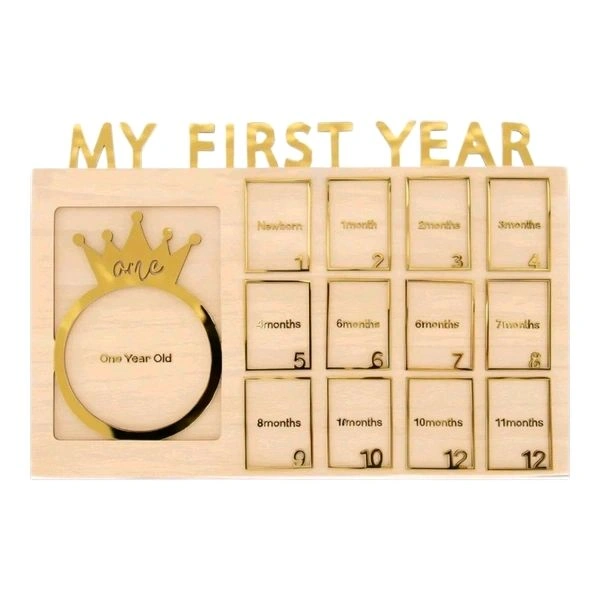 Baby Birth One Year Frame - 18/13"