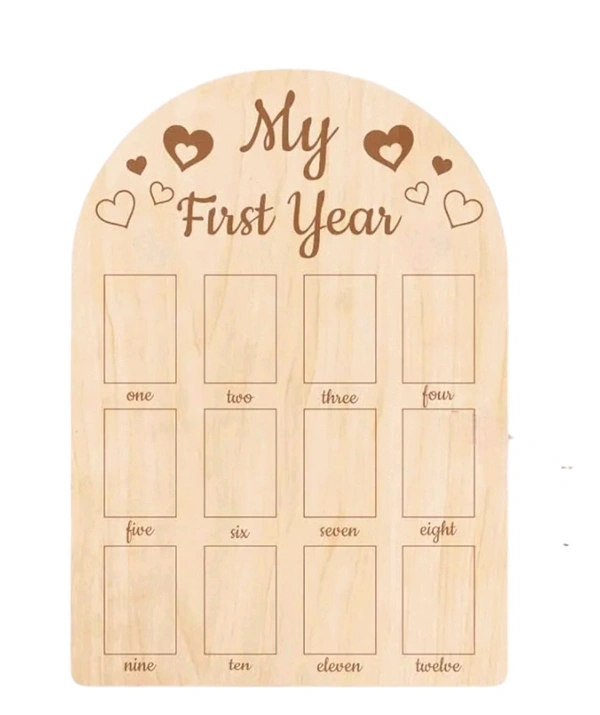 Birchwood Baby 1 Year Photo Frame