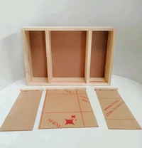 Kaleera,Varmala Preservation Pinewood Frame - 16/12/3"