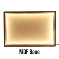 LED Teakwood Preservation Frame - Mdf Base - 8/8/1"