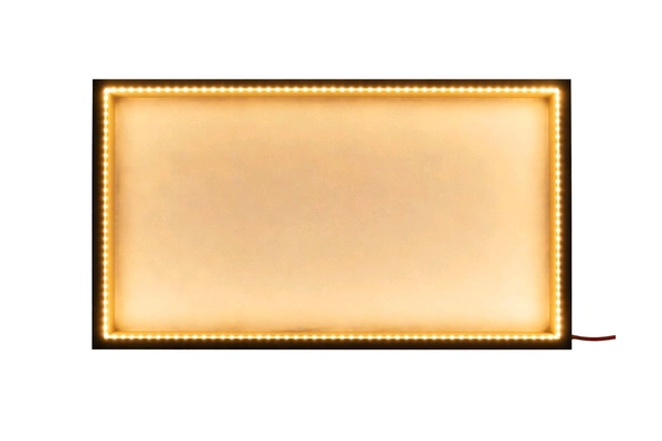 LED Teakwood Preservation Frame - Mdf Base - 8/8/1"