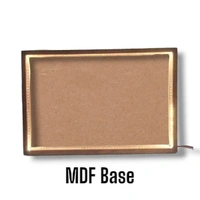 LED Teakwood Preservation Frame - Mdf Base - 8/8/1"