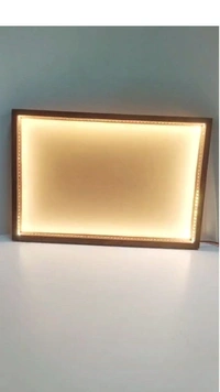 LED Teakwood Preservation Frame - Acrylic Base - 15/15/1"
