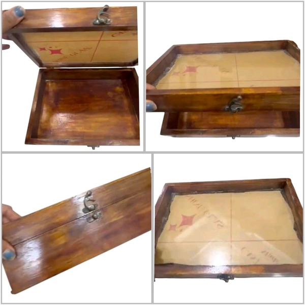 Teakwood Preservation Box - 12/8/4 Inches