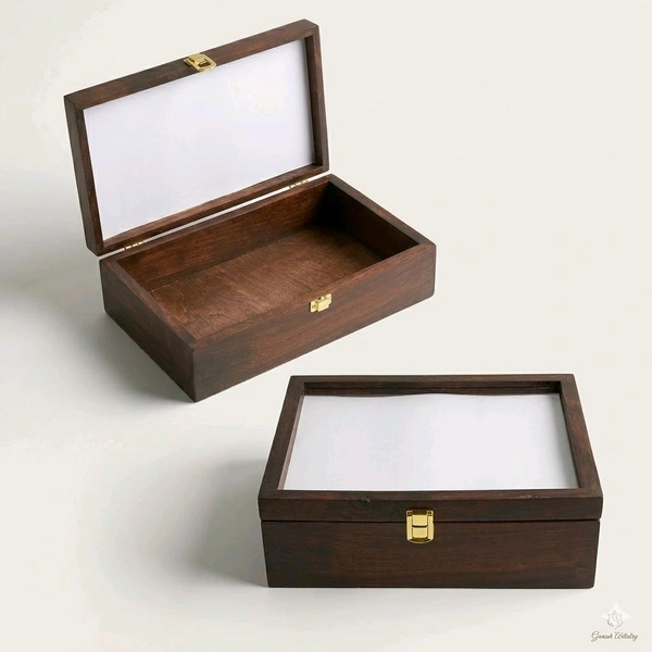 Teakwood Preservation Box - 12/8/4 Inches