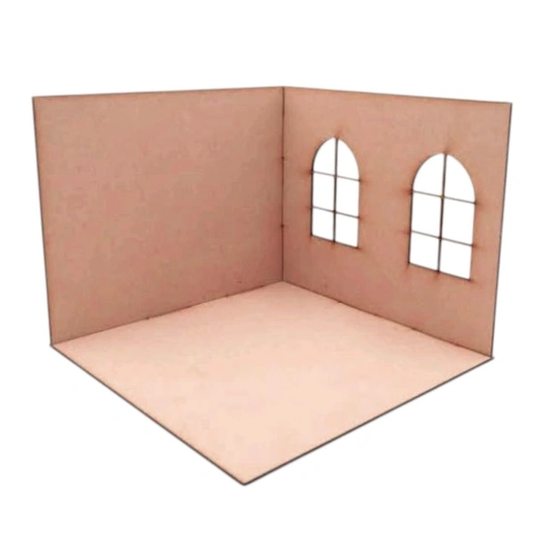 DIY Room Box/ Miniature Room Box:B6 - 8/8/8", Open Room Box -Without Acrylic